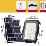 Super Bright Lighting Light Outdoor Street Lamp Volt Panel Solar Lamp