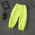 Childrens Pants Boys Spring and Autumn Loose Wide-Leg PantsGirlsTrousersKorean Style Sports PantsLarge Childrens Casual PantsG