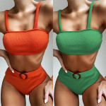 Sling knitted swimsuit