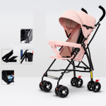 Sit And Lie Down Baby Portable Folding Simple Trolley