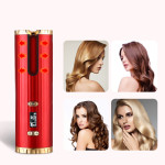 Charging wireless smart curling iron