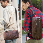 Men's One Shoulder Messenger Bag Europe And America