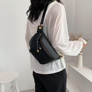 Chest Bag Texture Online Influencer Fashion Crossbody All-matching Women's Shoulder