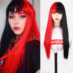 Japanese JK Full Head Cover Women's Long Straight Hair