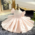 Flower Girl Baby's First Birthday Evening Small Flower Child Dress