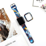 Trendy Fashion Printed Silicone Watch Strap