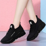 Women's Thick Heel Peas Shoes Sneakers