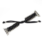 Nylon Watchband Metal Chain Creative Weaving