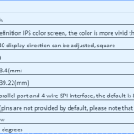 1.3 Inch 240X240 IPS LCD Full Color Display Plug-in