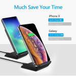 15W Fast Wireless Charger Dock Fast Wireless Charger,Wireless Charging Stand,2 In 1 Wireless Charger Phone Holder For All Mobile Phones With Wireless Charging