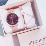 College Style Watch Female Student Korean Version Of Simple Literary Retro Leisure Atmosphere Chain Quartz Watch