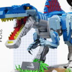 Dinosaur building blocks assembled toy boy high difficulty huge Tyrannosaurus rex children puzzle 6 birthday gift 10 years old