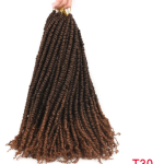 TOMO Pre-twisted Passion Twist Crochet African Dirty Braids Crochet Hair