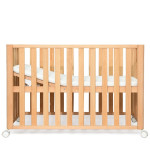 Beech Solid Wood Splicing Movable Multi-functional Crib