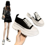 Women's Thick-soled Canvas Shoes Platform All-match Ins Trend