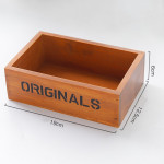 Wood Toiletries Sundries Storage Box