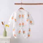 Baby Fashion Simple Print Warm One-piece Bodysuit