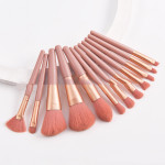 Set Of 12 Portable Makeup Brushes