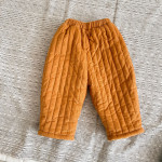 Children's Cotton Mixed Trousers Plush Corduroy Cotton Trousers