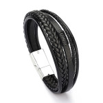 Wholesale Price Classic Genuine Leather Bracelet For Men 