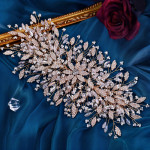 Gold Luxurious Exaggerated Creative Bridal Hair Accessories