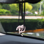 Cute Tongue Out Car Mirror Pendant