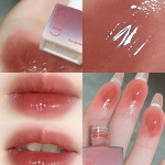 DAIMANPU Small Ice Cube Jelly Lip Lacquer Lip Gloss Water Light Female Moisturizing And Nourishing Lipstick Student