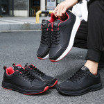 Leather Casual Men's Running Shoes