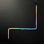 550mm ARGB magic color streamer neon uniform light box decorative light strip