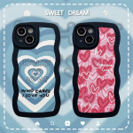 Beautiful Love Mobile Phone Wave Soft Protective Case