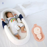 Portable Crib Nest Folding Movable Newborn Cushion Bed Anti-pressure Protection