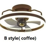 Simple Fashion Living Room Bedroom Dining Room Fan Lamp