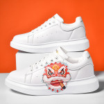 Lion dance head pattern unisex shoes