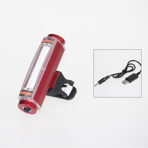 Aluminum Alloy USB Rechargeable Bicycle Taillight