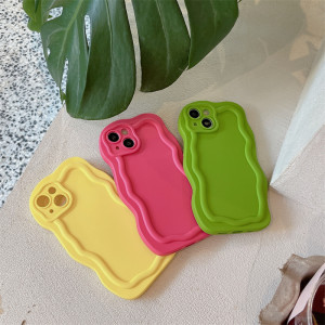 Solid Color Shaped Cloud Phone Case