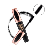 4D Mascara Lengthening Waterproof Eyelashes Eye Mascara Black Volume With Silk Fibers Brush Eyelash Makeup Tool Cosmetics