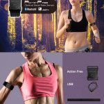 Fitness Running Cycling Exercise Photoelectric Heart Rate Meter Dual Mode Arm Band