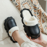 Women's Fashion Simple Detachable Cotton Slippers