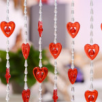 Household Plastic Crystal Acrylic Door Chain Decoration