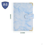 Removable Notepad With Marble Pattern