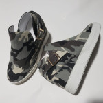 Leopard print camouflage shoes