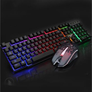 USB Keyboard And Mouse Light Up Game Kit