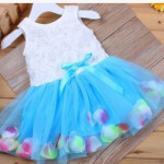 Summer Children's Wear Girl 2021 New Petal, Korean Dress, Baby Dress Dress