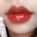 Qin Guang Clear Mirror Lip Lacquer Wish Bow Female Mirror Light Lasting White Mouth Red Lips Colored Clay