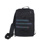 Multi-functional Retro Portable Crossbody Solid Color Reflective Backpack