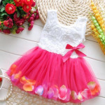 Summer Children's Wear Girl 2021 New Petal, Korean Dress, Baby Dress Dress