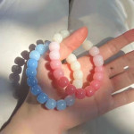 Colorful Gradient Ice-through Bracelet