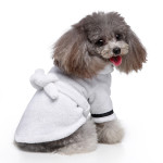 Pet Clothes Hotel Bath Towel Dog Cat Bathrobe