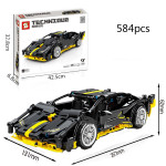 High Difficulty Racing Roadster Compatible With Power Mechanical Building Blocks