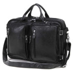 Multi Functional Leather Men's Handbag